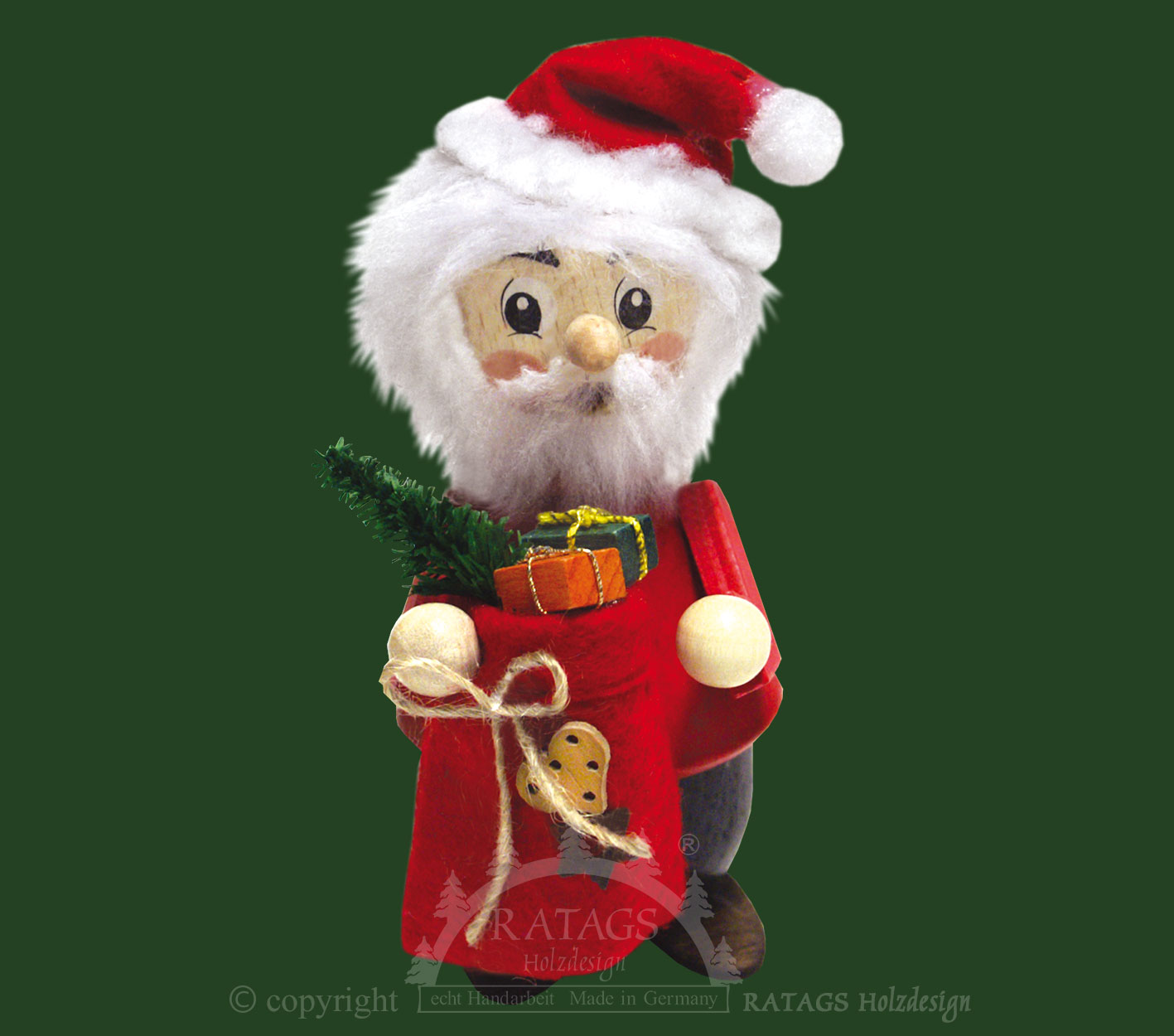 Kurzlatscher, Weihnachtsmann mit Geschen