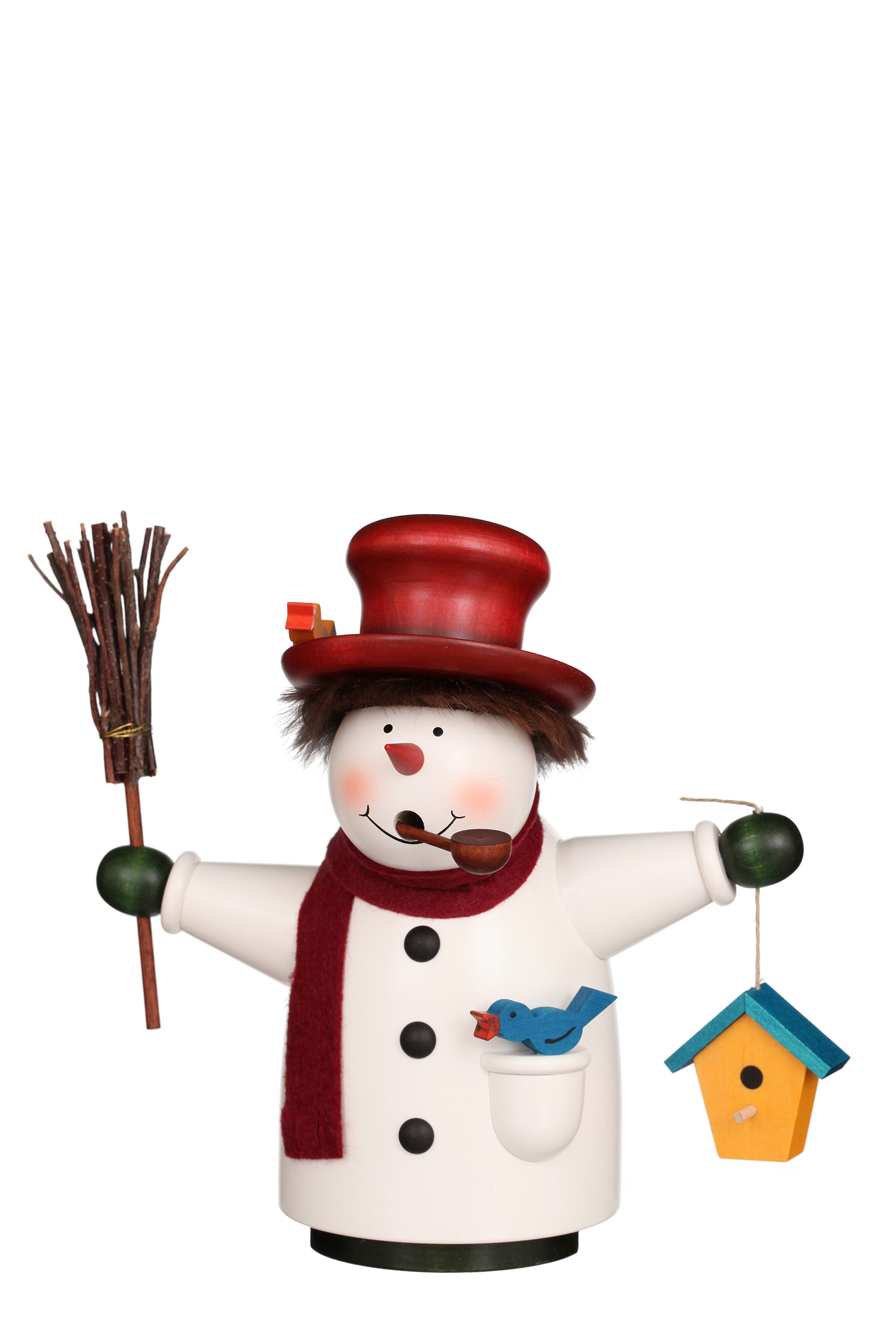 Räuchermann Borzel Schneemann 20,0 cm