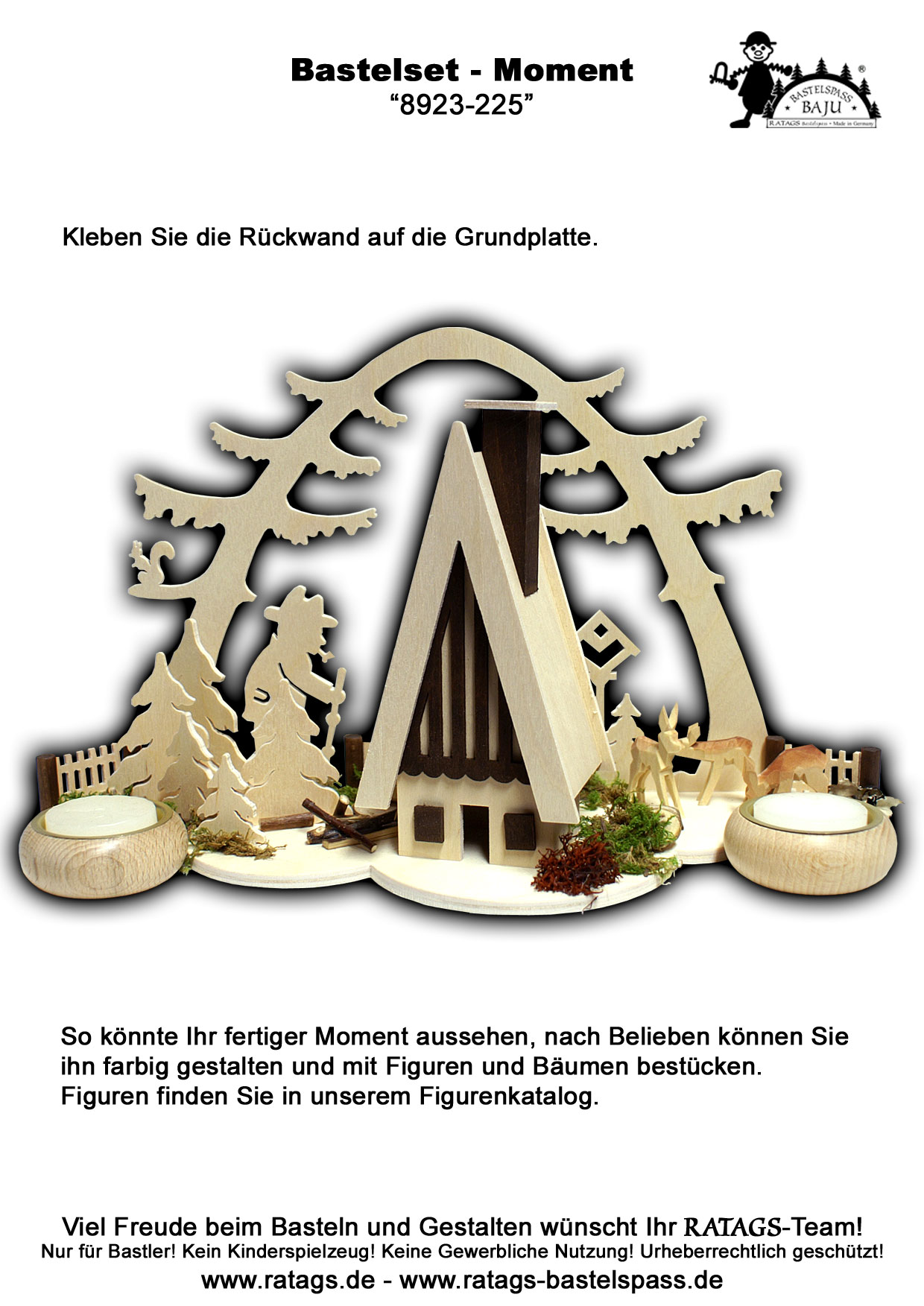 Tischschmuck zum Basteln