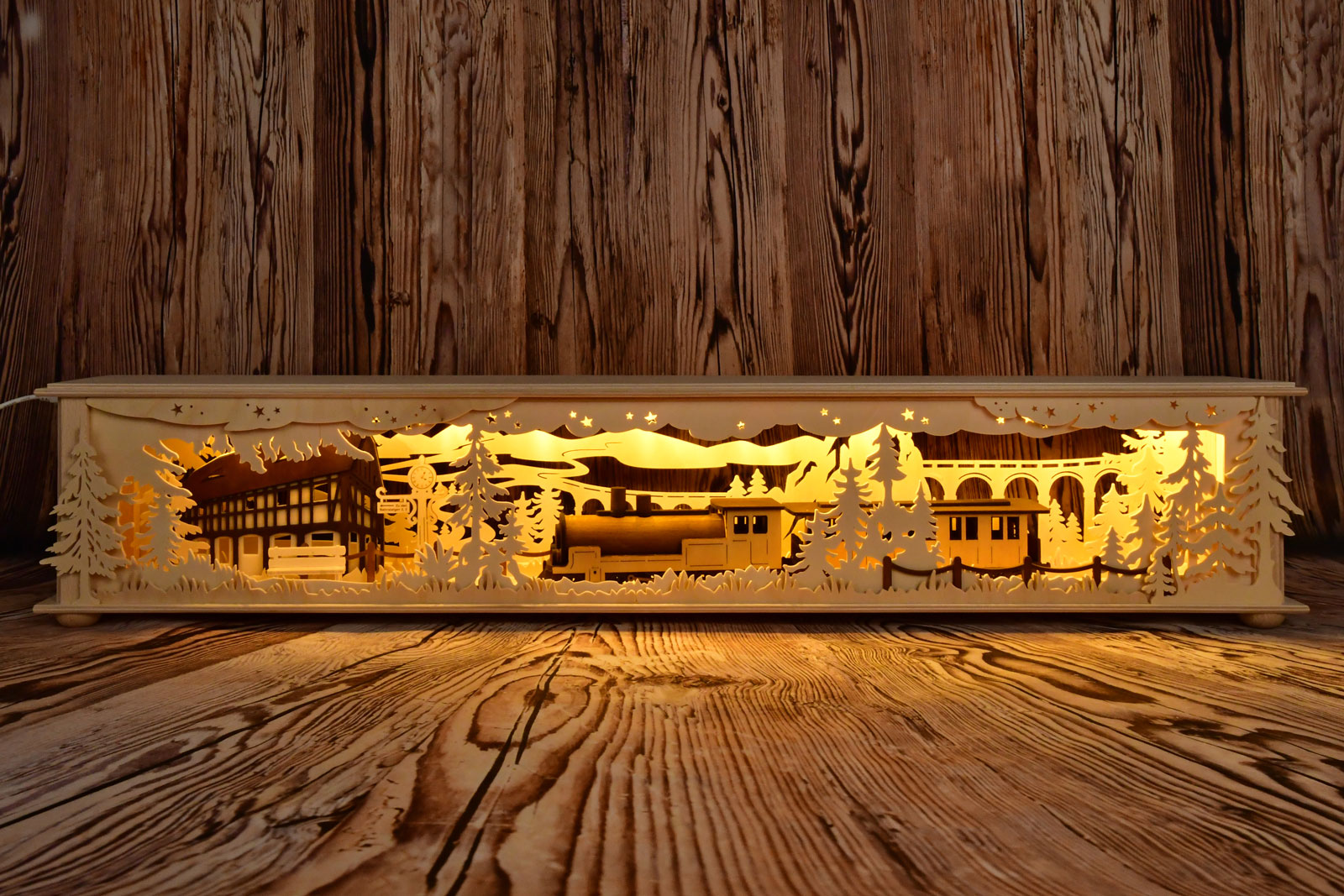 Raumleuchte groß, Bahnhof Raumleuchte groß, Bahnhof