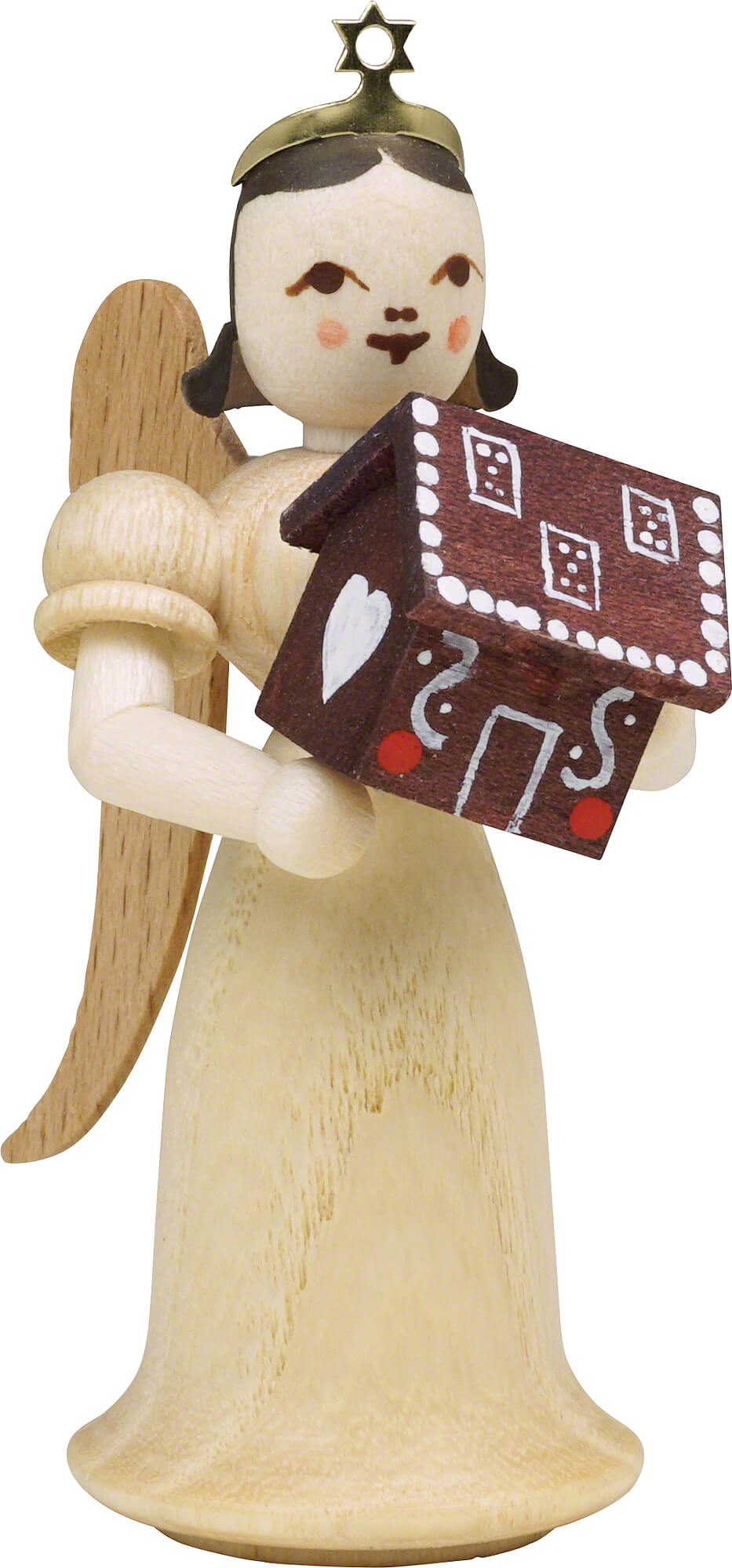 Langrockengel mit Pfefferkuchenhaus