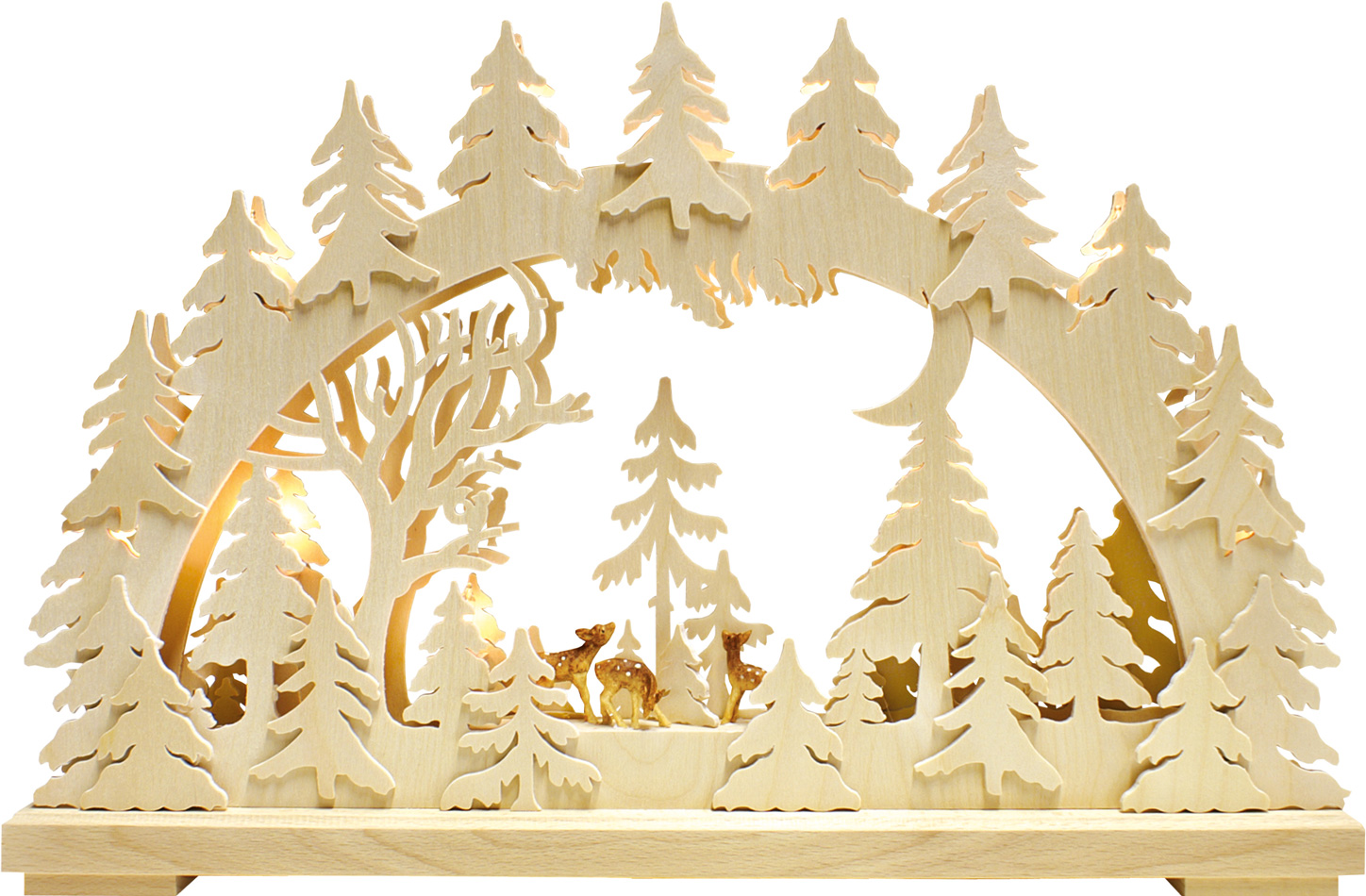 Small candle arch, deer at dusk