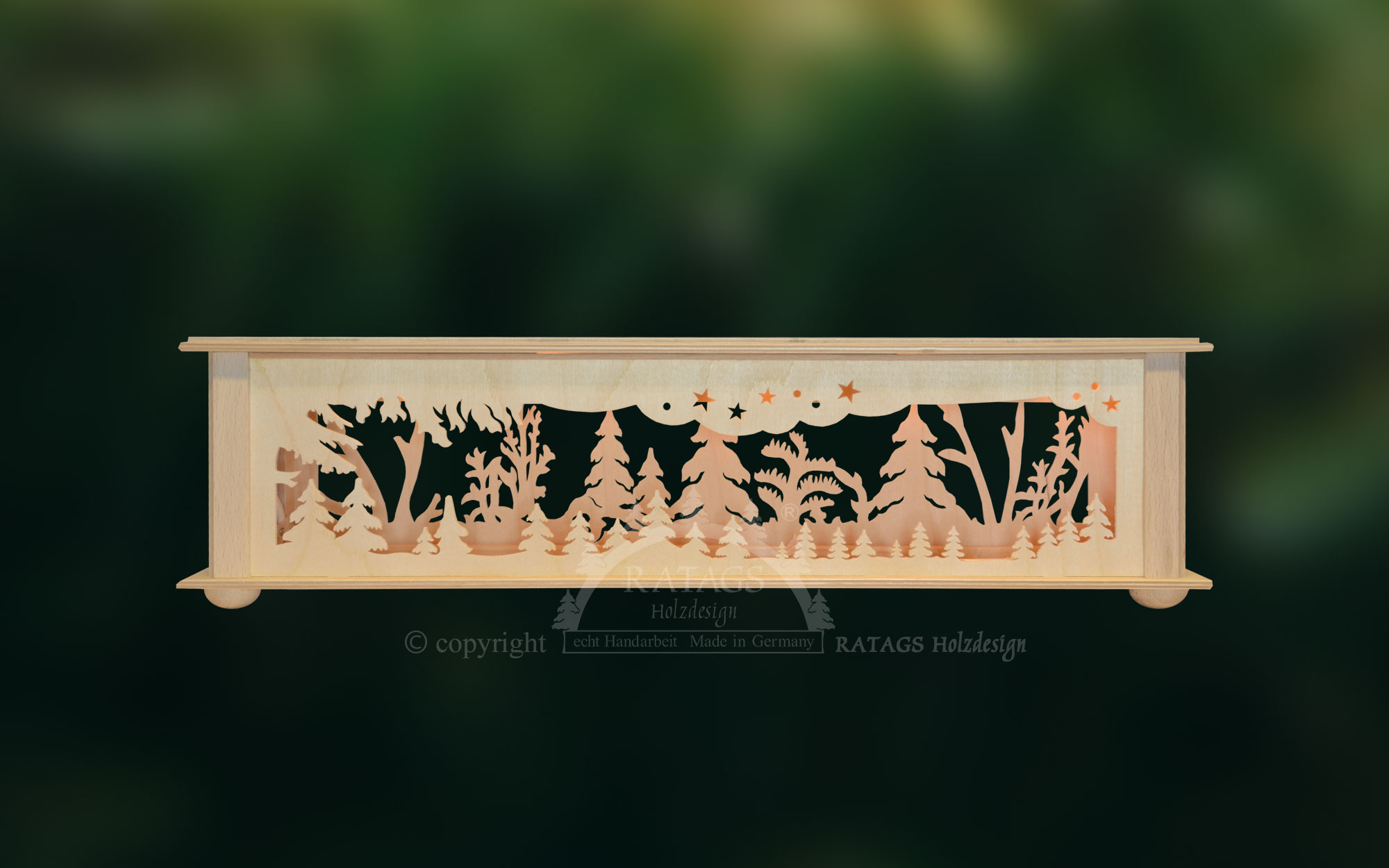 Room light for crafting, small, forest