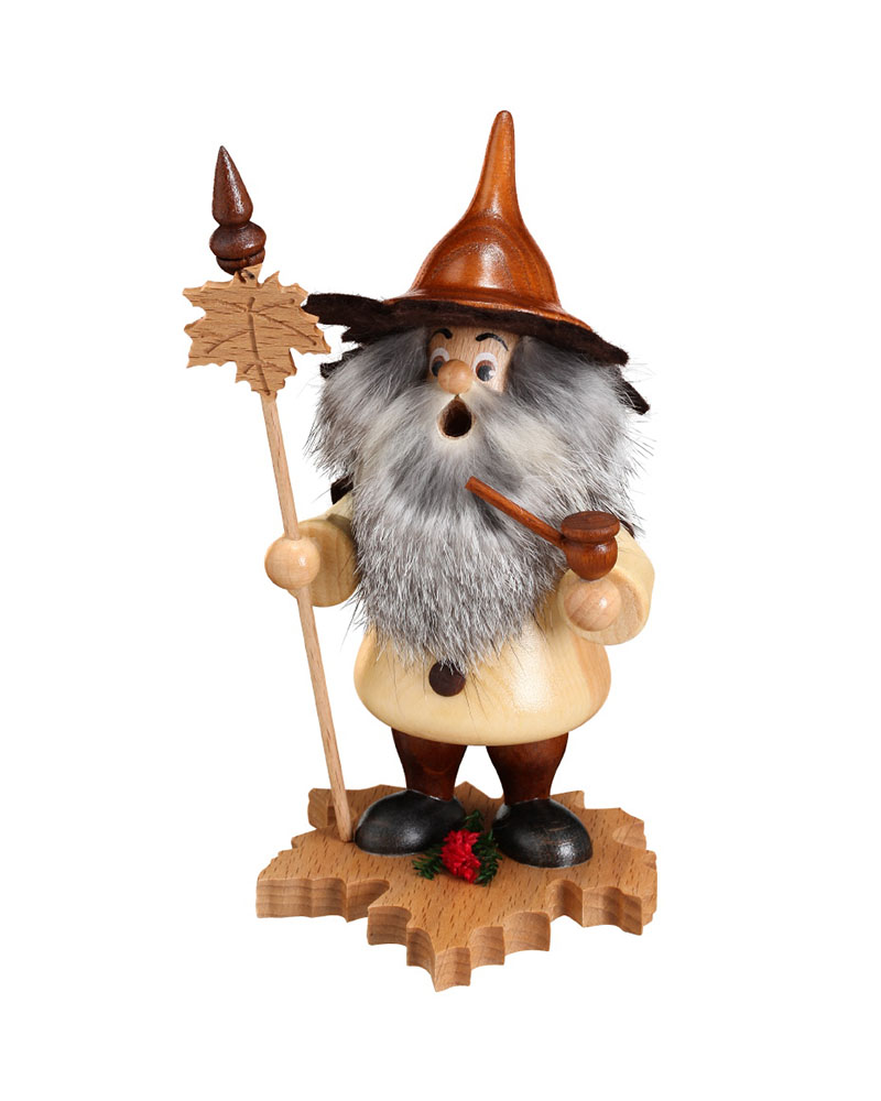 Leaf gnome on maple leaf