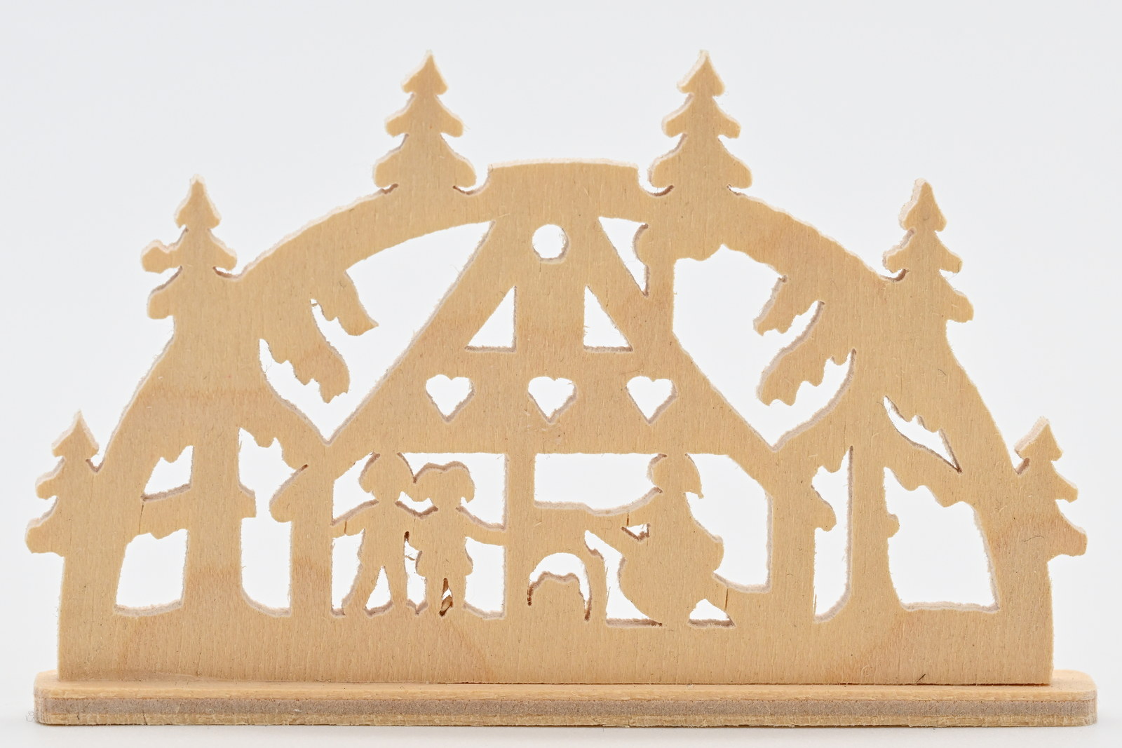 Miniaturschwibbogen Hexenhaus