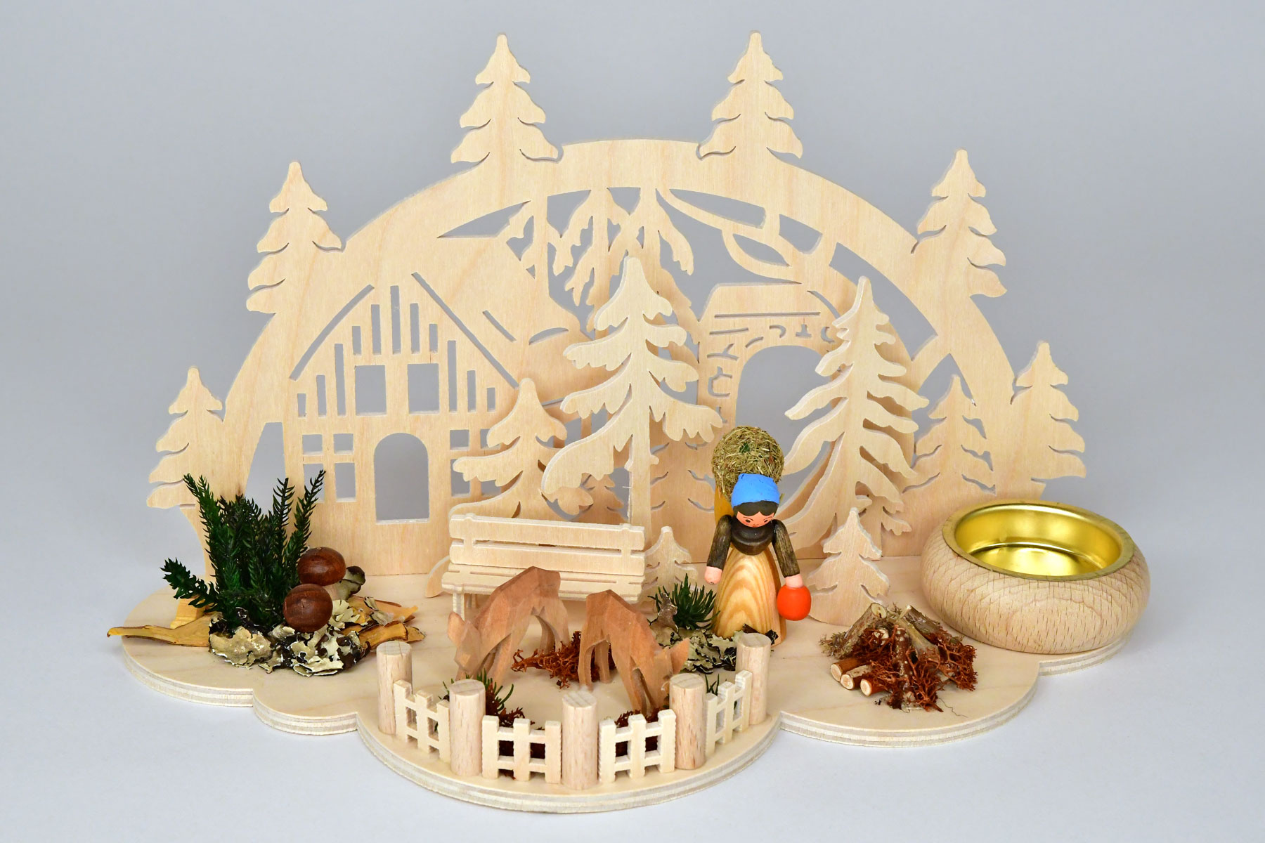 Plate, mushroom hunt