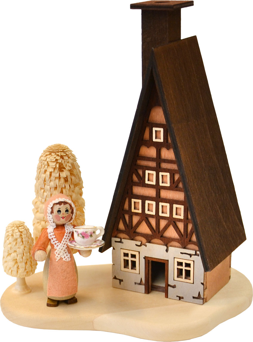 Räucherhaus, Schokoladenmädchen Räucherhaus, Schokoladenmädchen