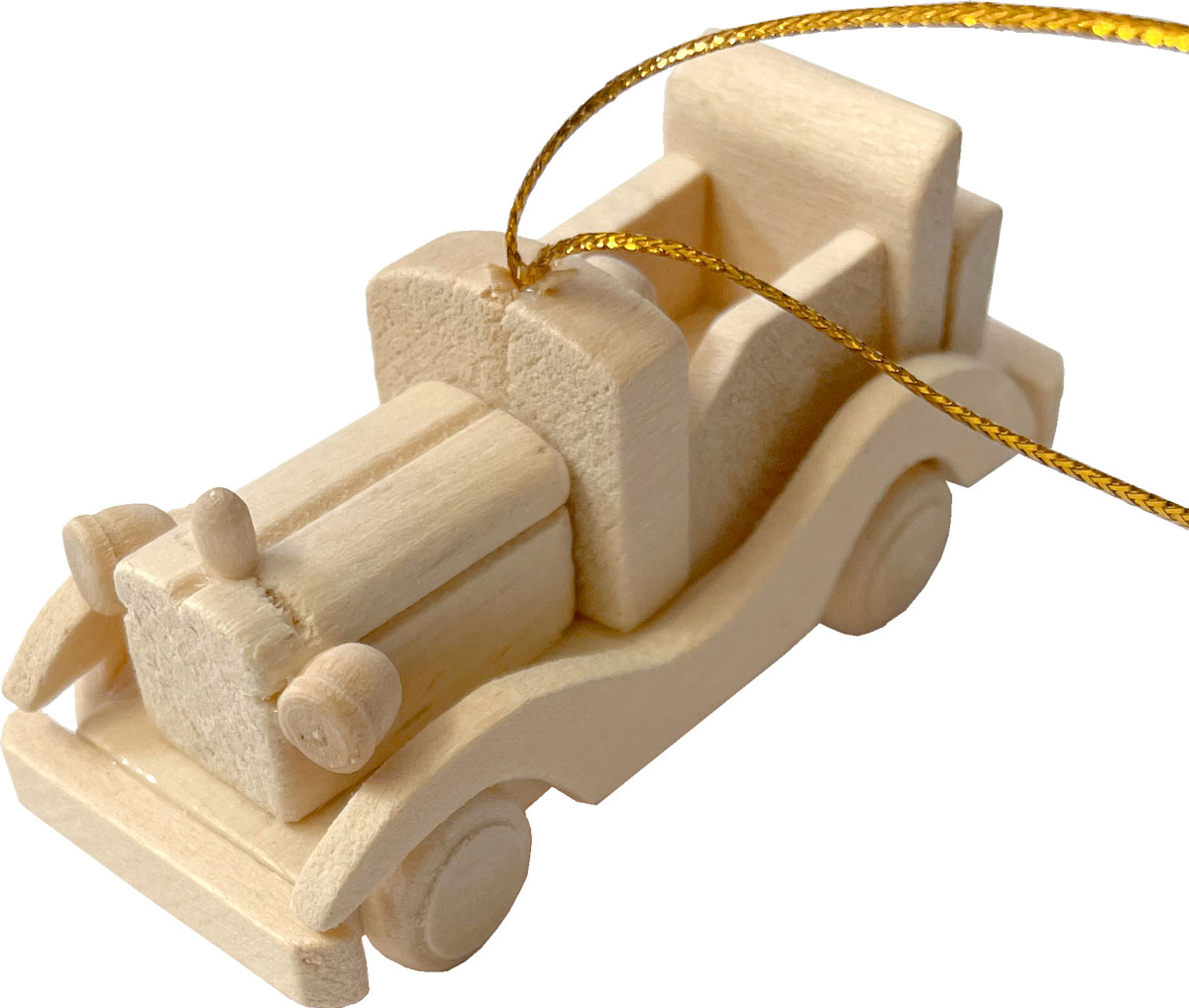 Tree decorations, car