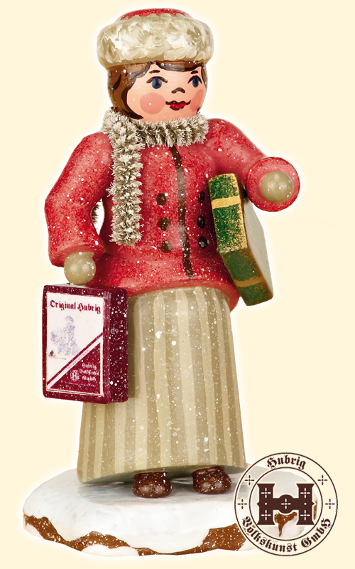 Winter child, Christmas shopping