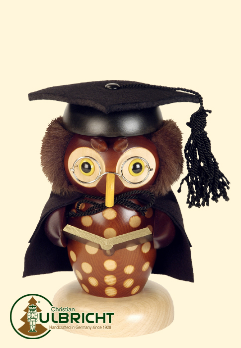 Eule, natur, H 23 cm