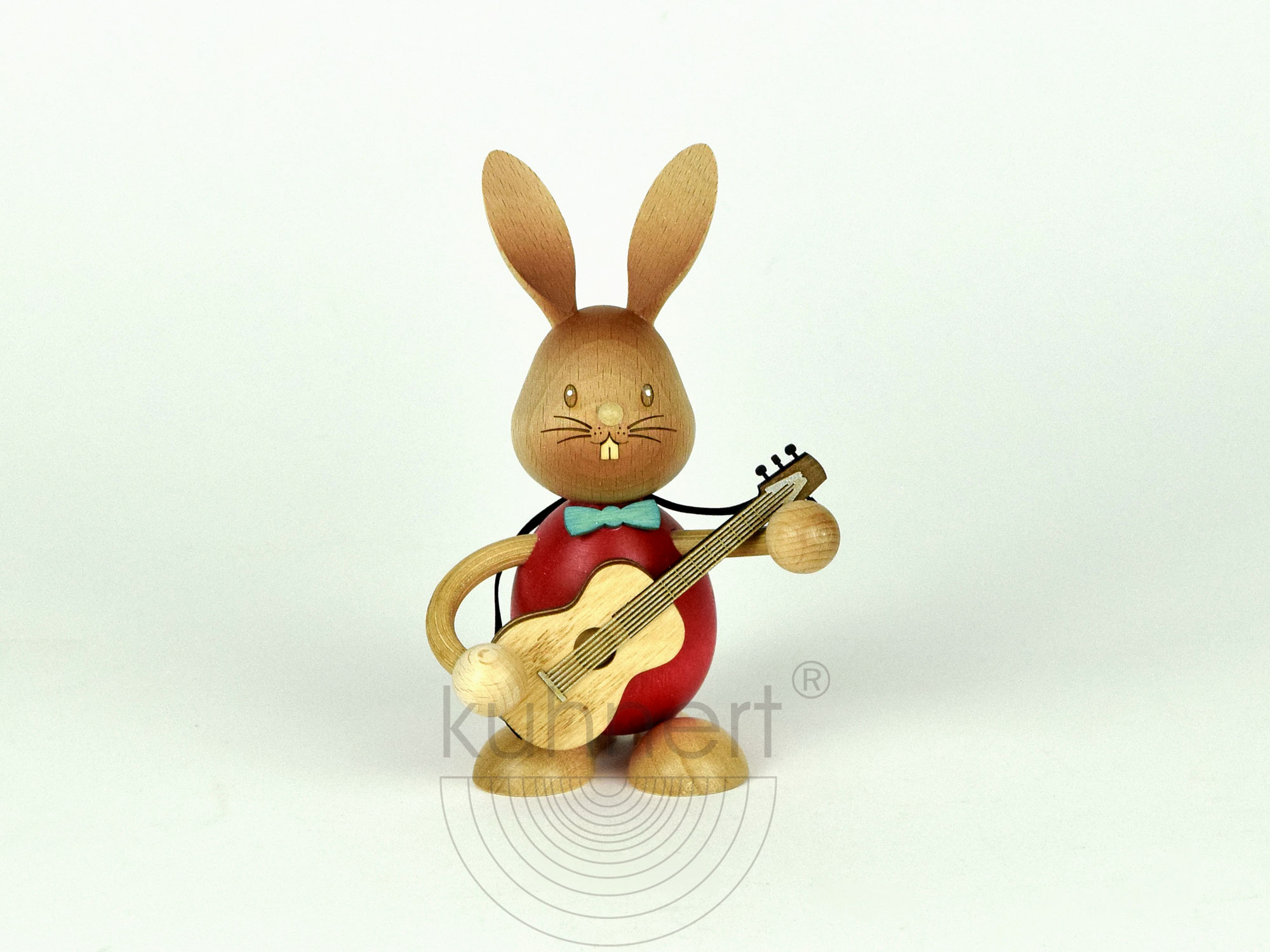 Osterhase, Stupsi Hase mit Gitarre ca. 12 cm