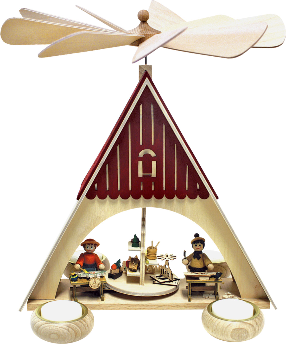 Bastelset, Giebelpyramide, Regal Bastelset, Giebelpyramide, Regal