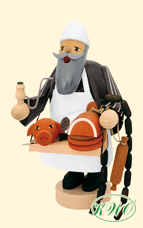 Meat seller, incense burner Incense burner