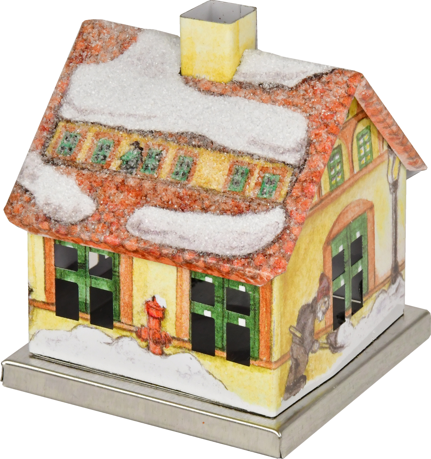 KNOX metal incense house – range B No. 1 townhouse