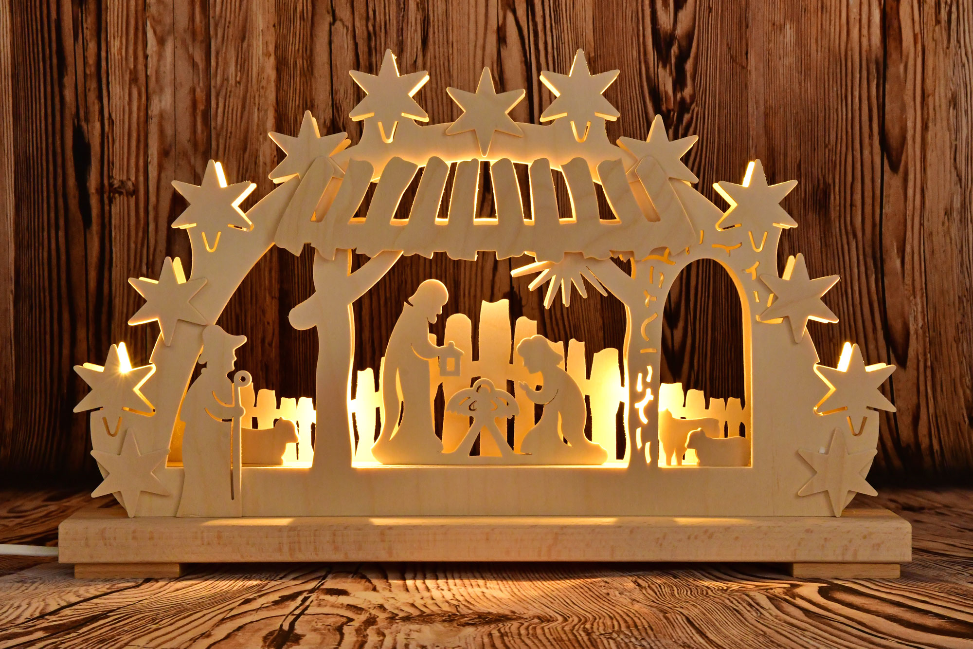 Small candle arch, Holy Night