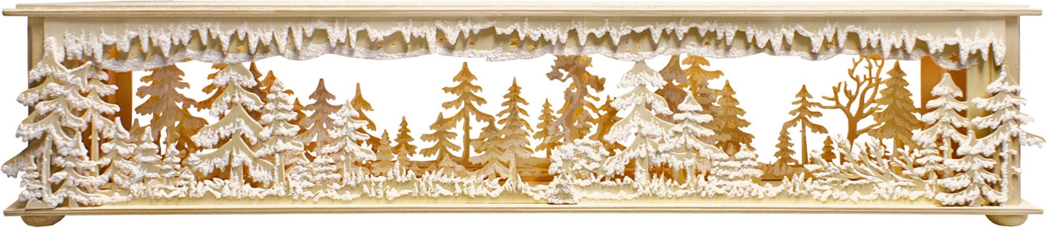 Medium-sized room light, 70 cm Forest clearing Hoarfrost