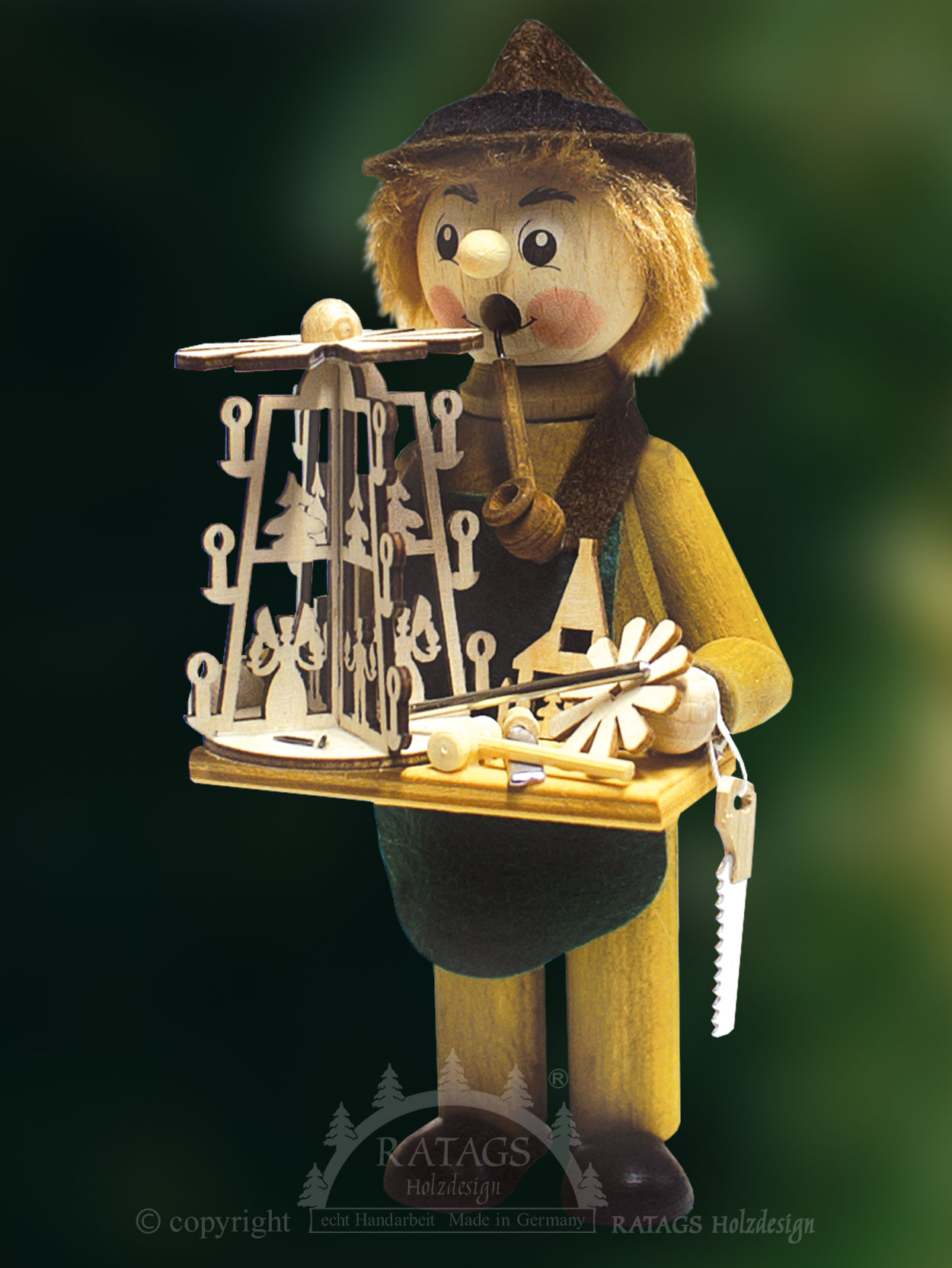 Naturpaffer, Pyramidenbauer lasiert