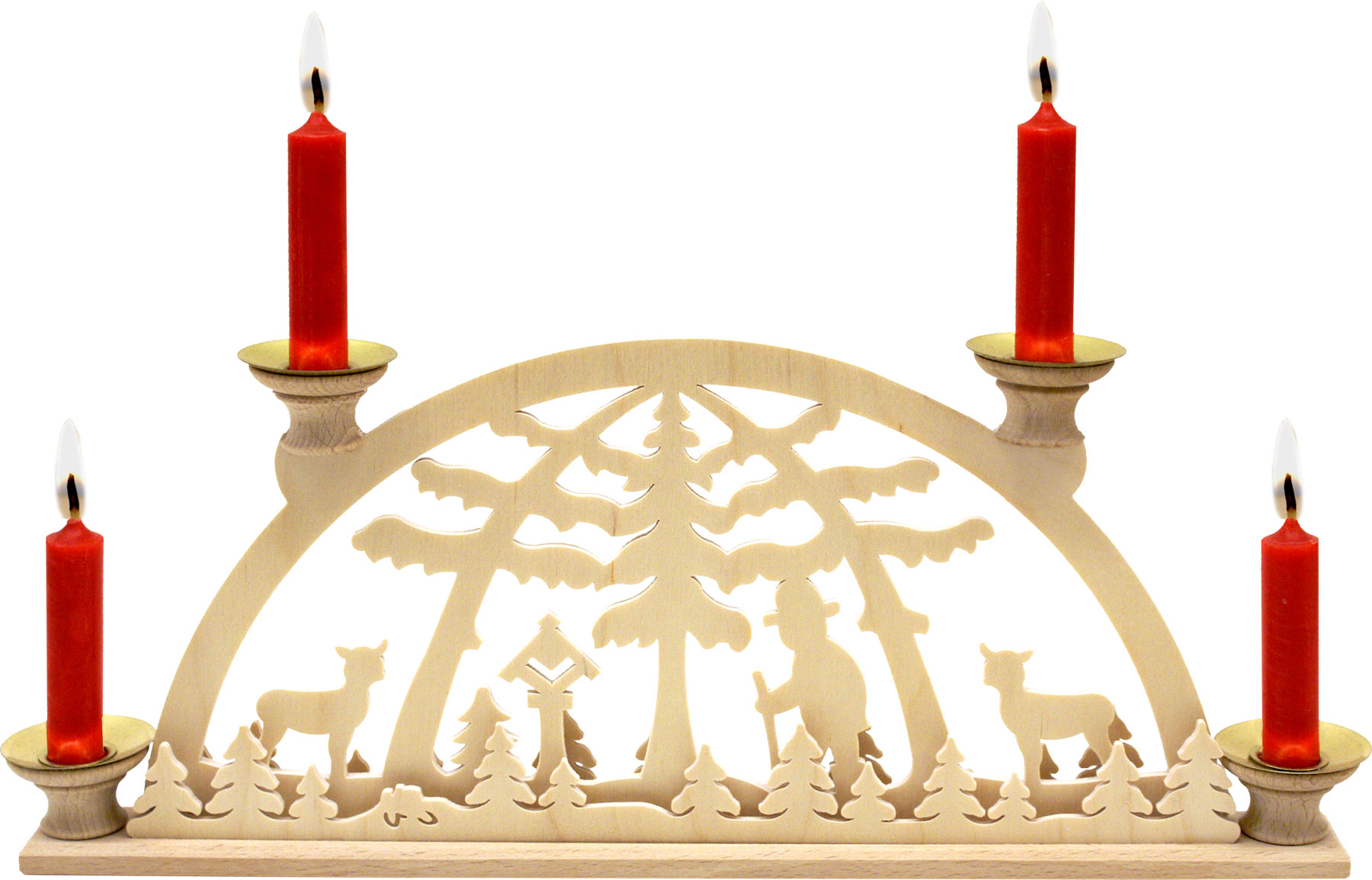 Lichterbogen, Waldspaziergang, 4 Tüllen