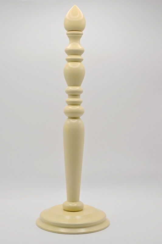 Wreath and roll holders, ivory