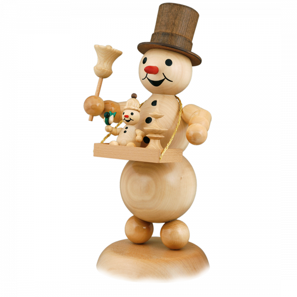 Schneemann, Bauchladen 32 cm