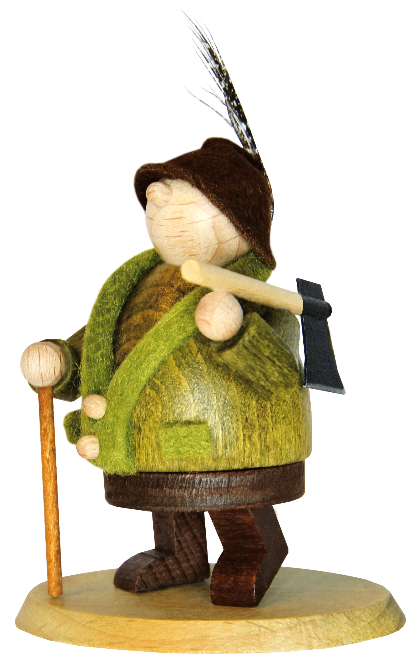 Walki, forester with axe