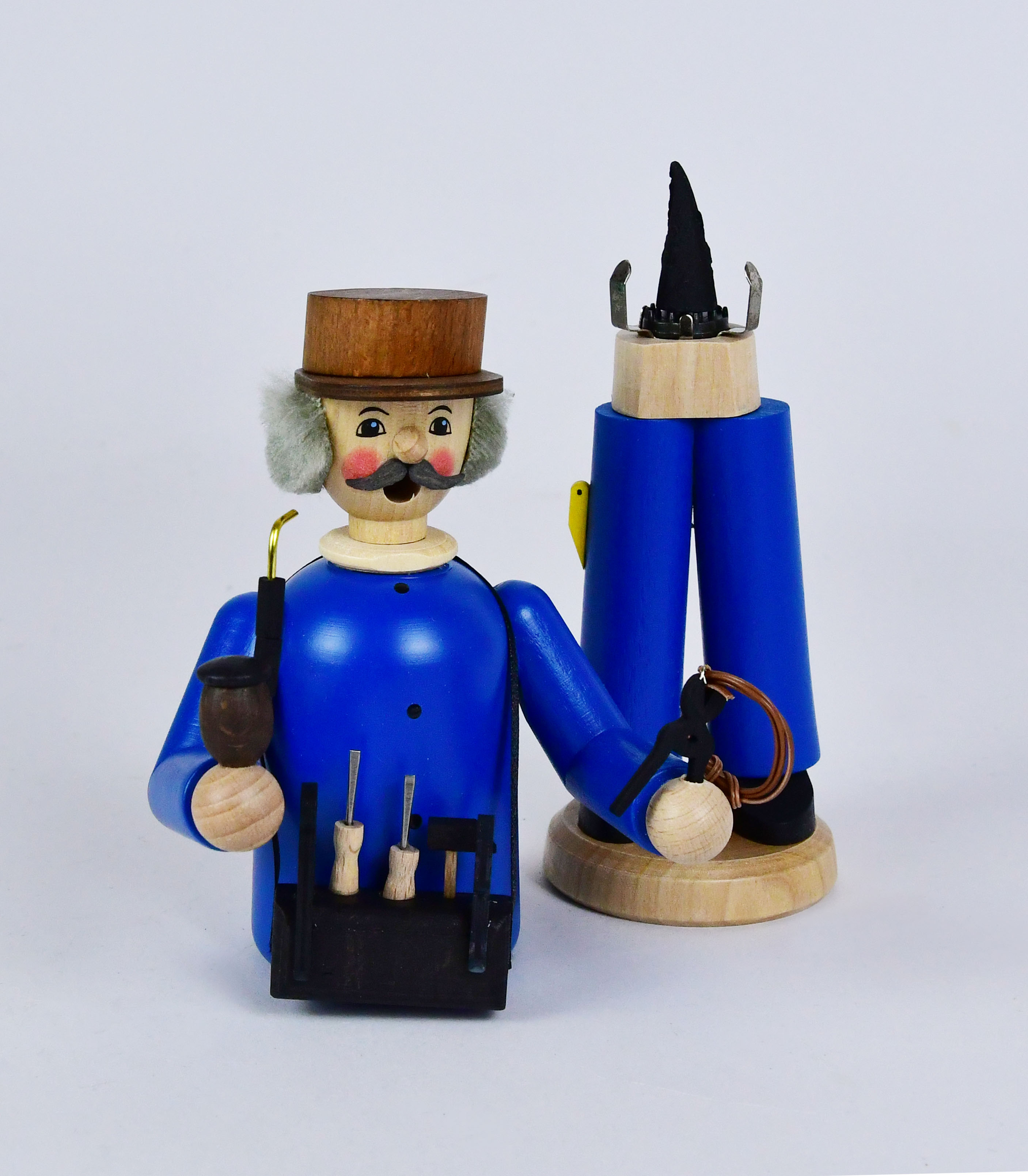 Rauchmann, Elektriker farbig ca. 20 cm