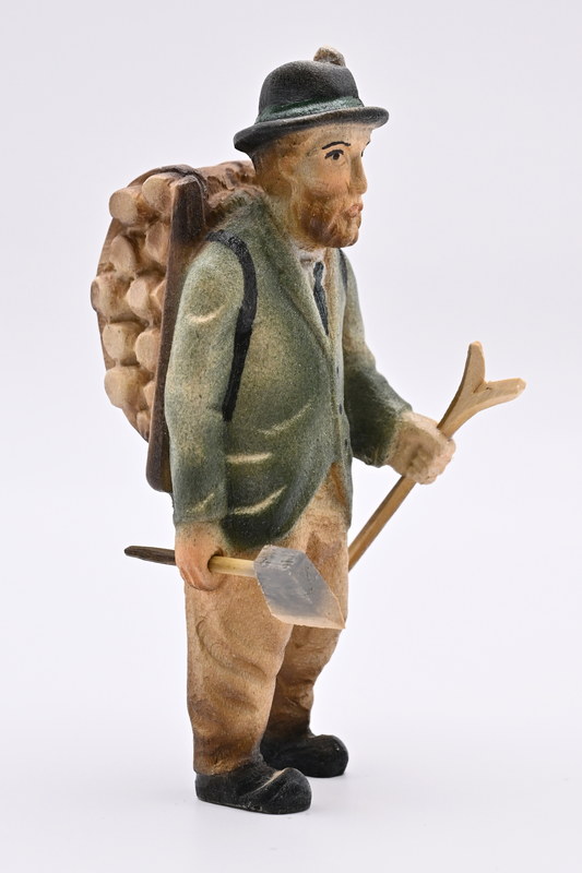 Waldmann, basket, stick, axe, coloured 100 mm