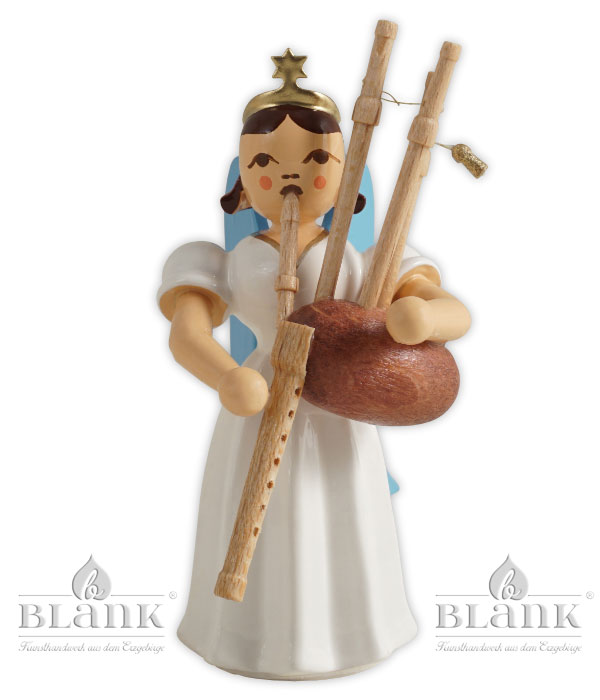 Langrockengel mit Dudelsack, farbig