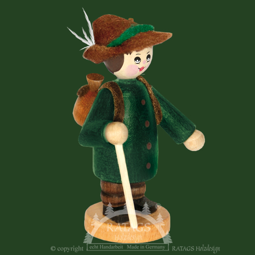 RATAGS wooden figure of a forester with a rifle