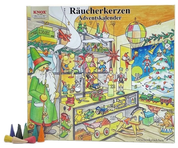 KNOX incense candles – Advent calendar