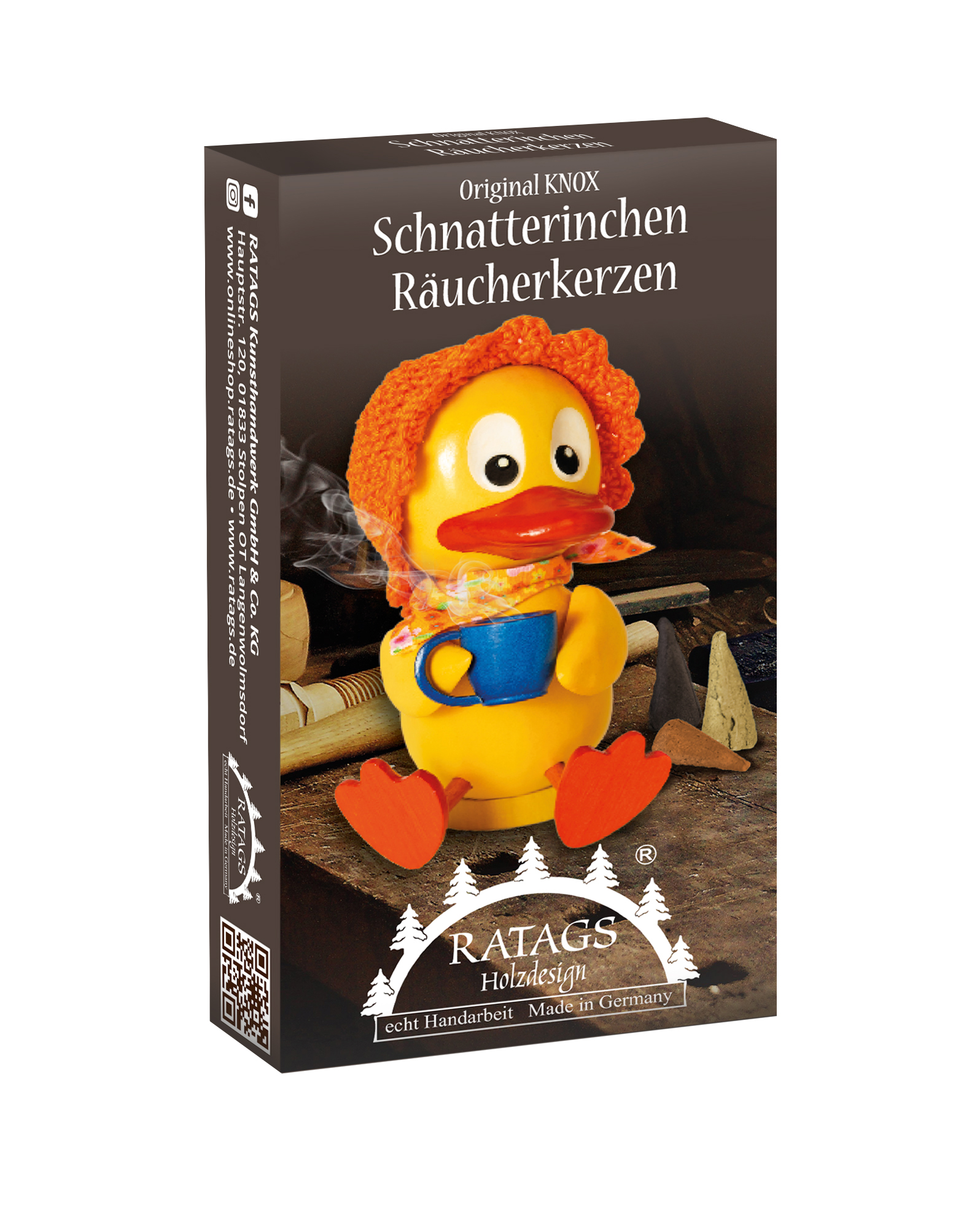 Incense candles, Schnatterinchen 24 pieces