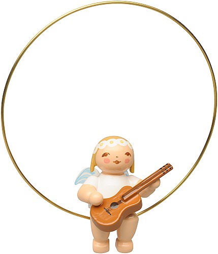 Christbaumengel im Ring mit Gittare