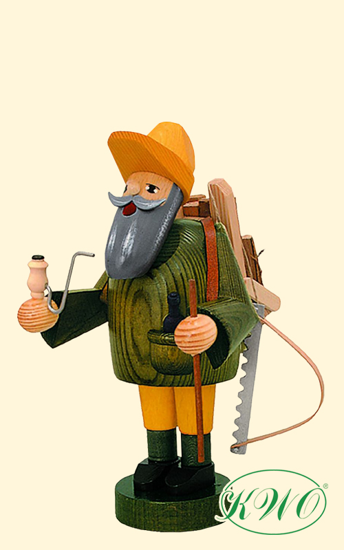 Forest worker incense burner