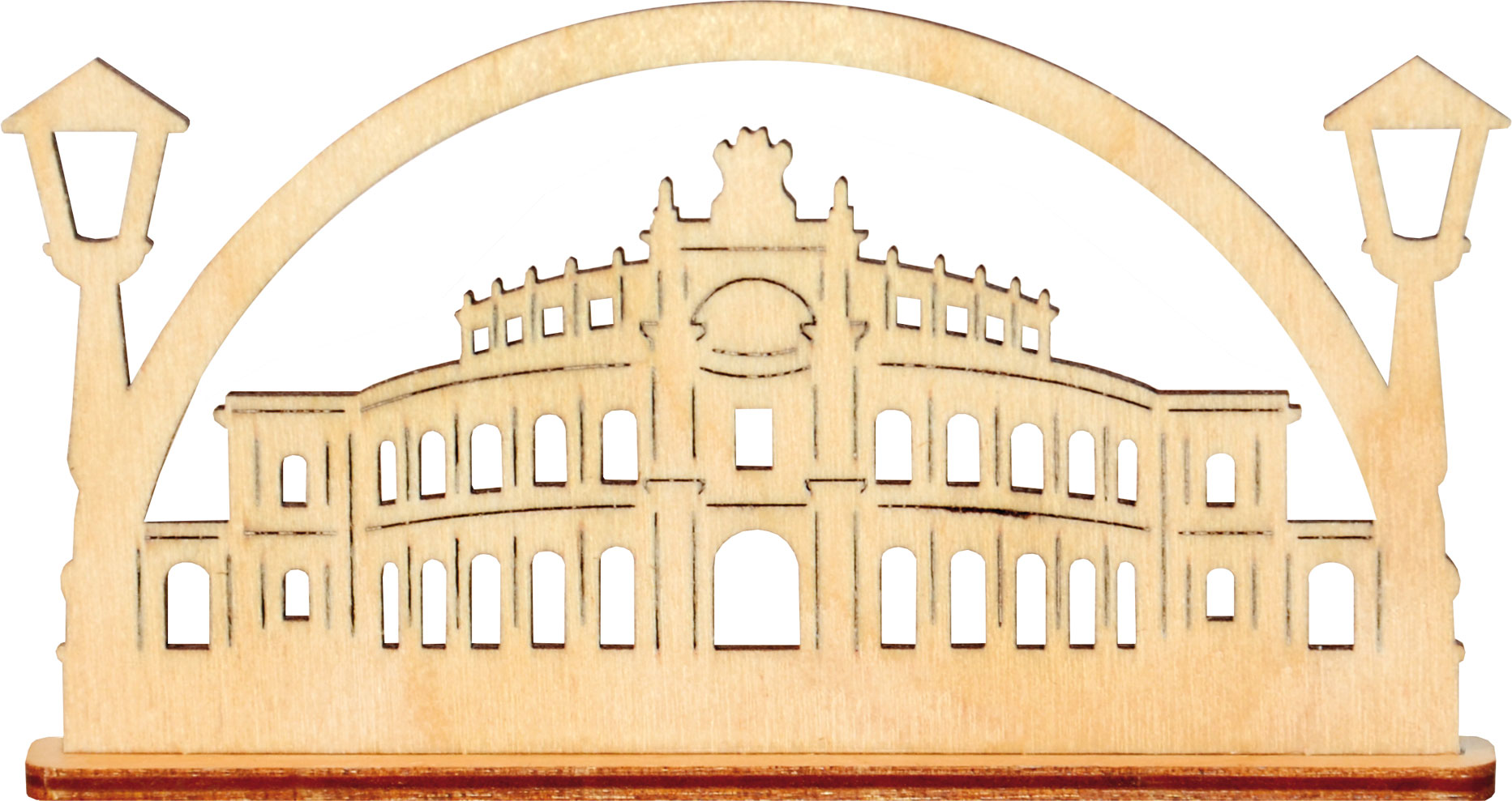 Miniaturní Schwibbogen, Semperova opera