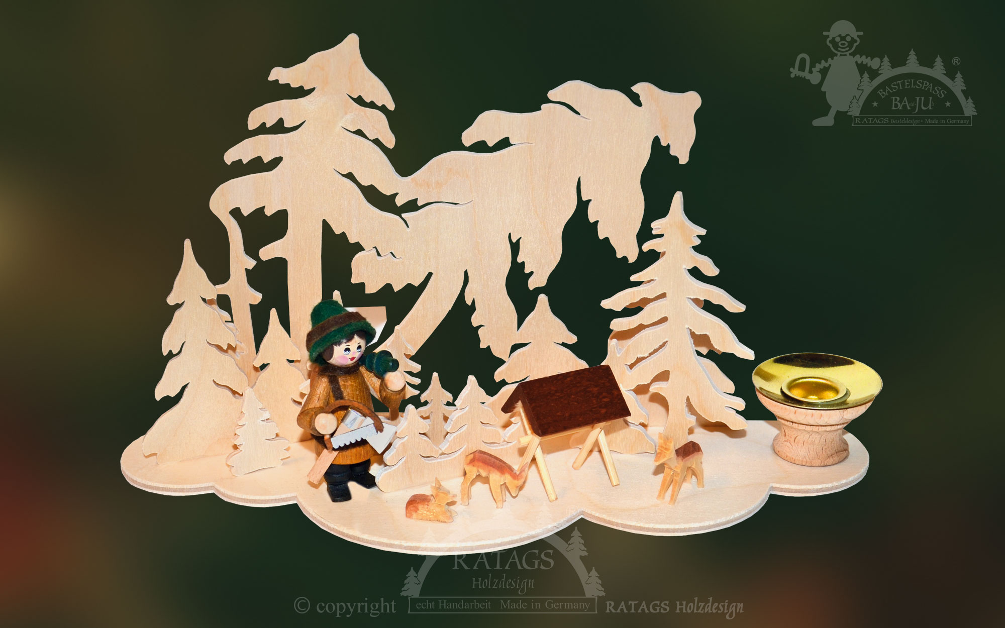 Table decorations for crafting, Wolke Windbruch