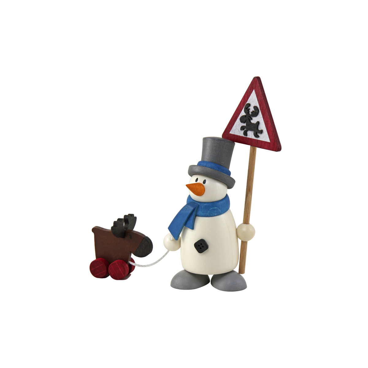 Schneemann Otto, Fritz mit Elch