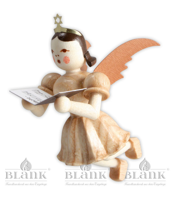 Floating angel singer, natural