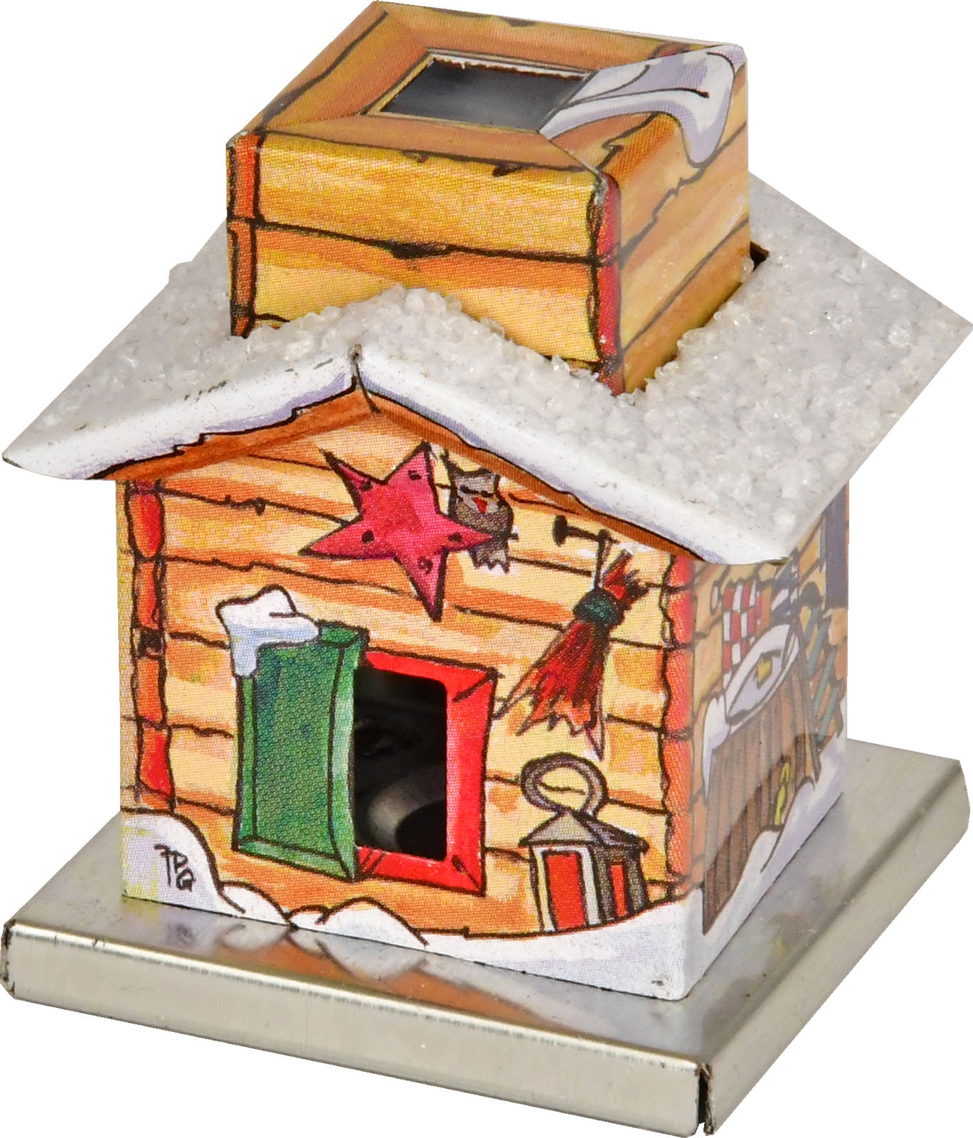 KNOX metal incense house, The Little One, railway station