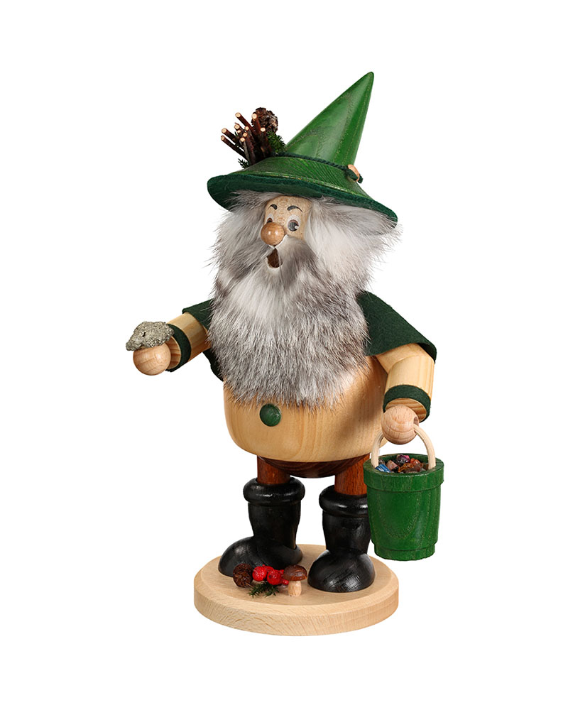 Incense burner, ore collector, green