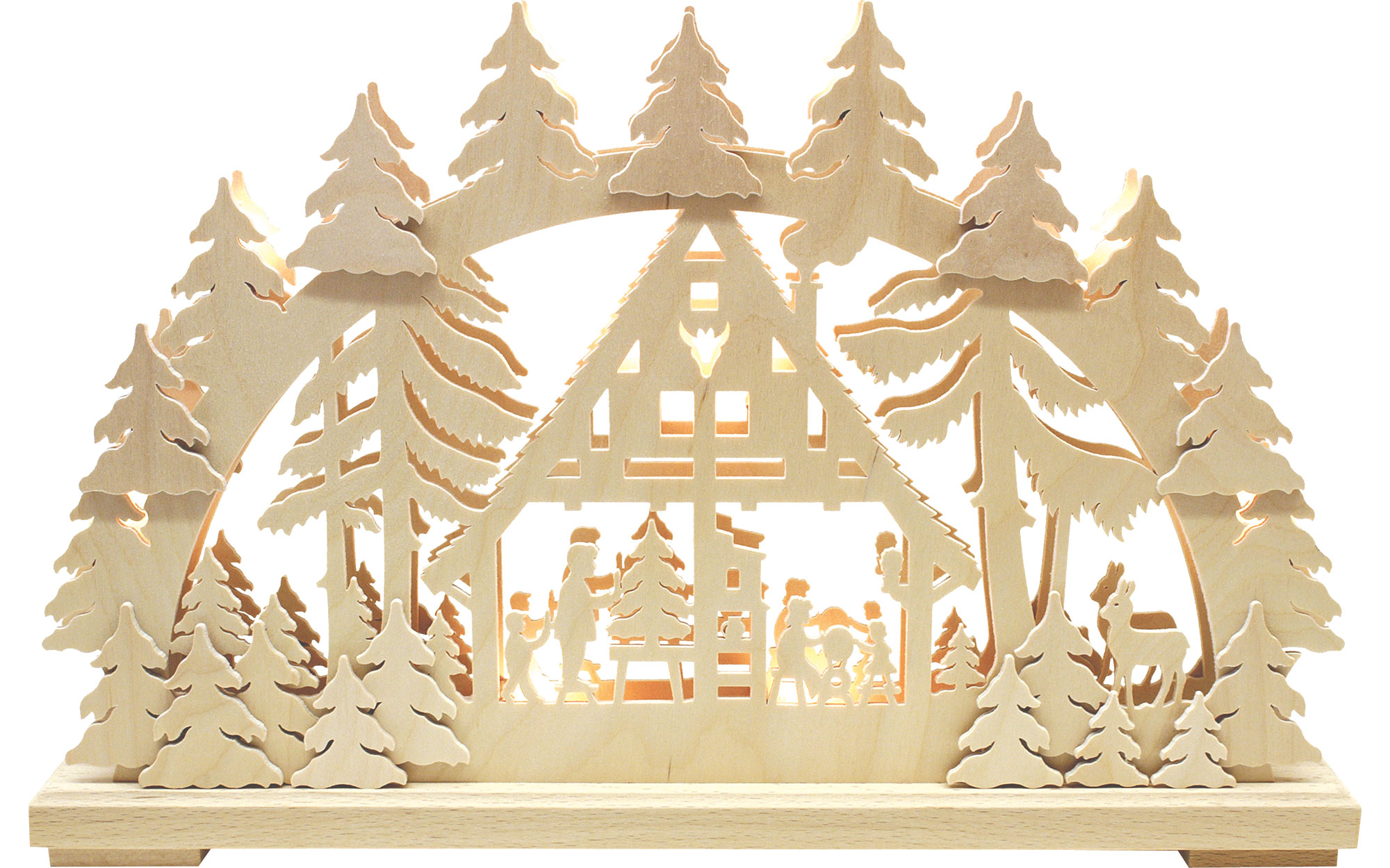 Kleine kerstboog, kerstkamer