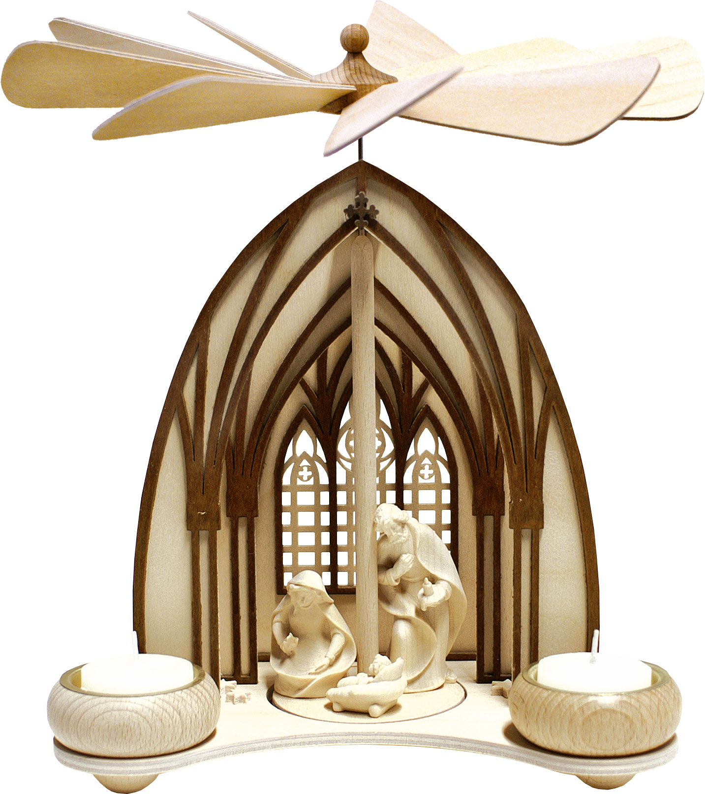 Cathedral pyramid, Holy Family, natural