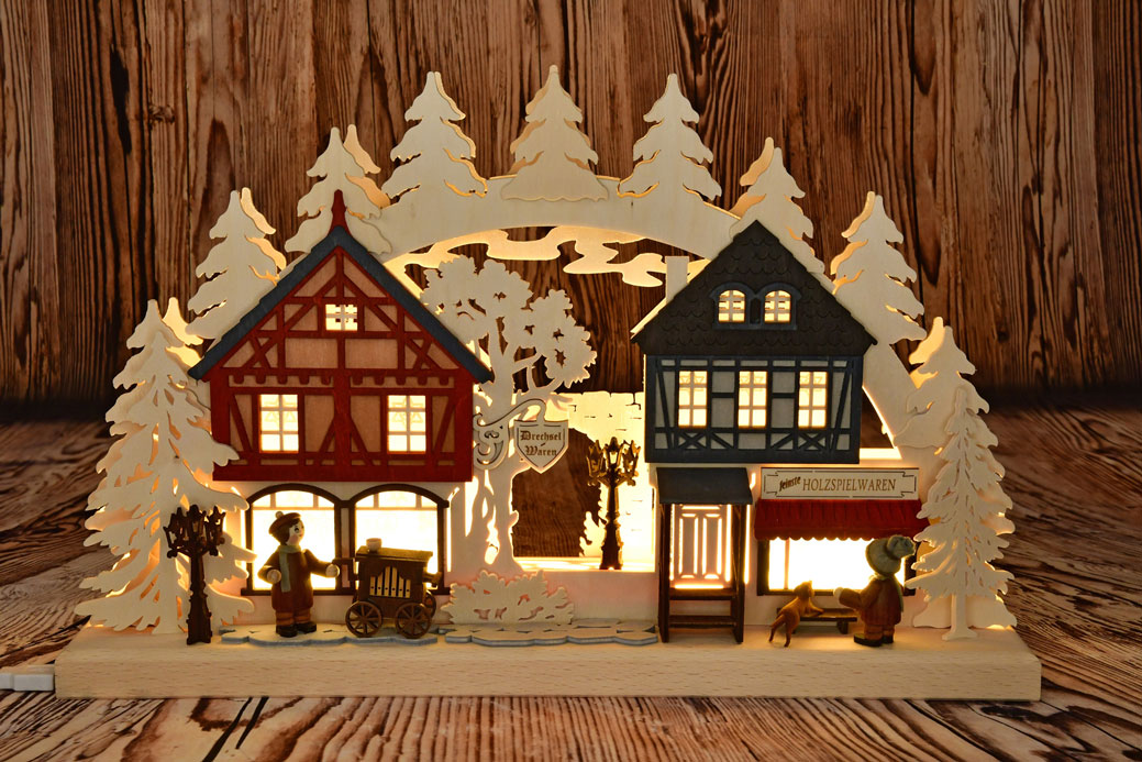 3D LED-lysbue, liten håndverksmarked, LED-stripe