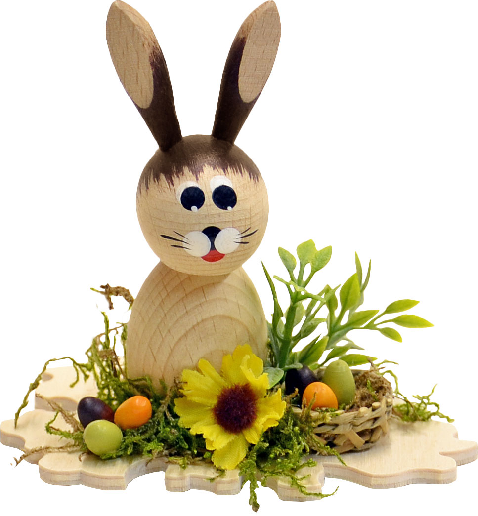 Bunnies, nature, in the grass with a basket, sun