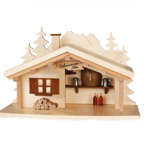 Räucherhaus, Almhütte 17cm