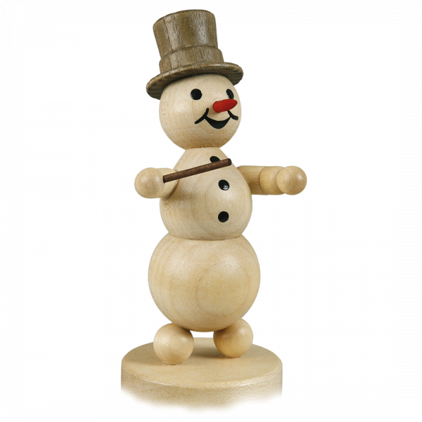 Snowman musician "conductor" base 12 cm