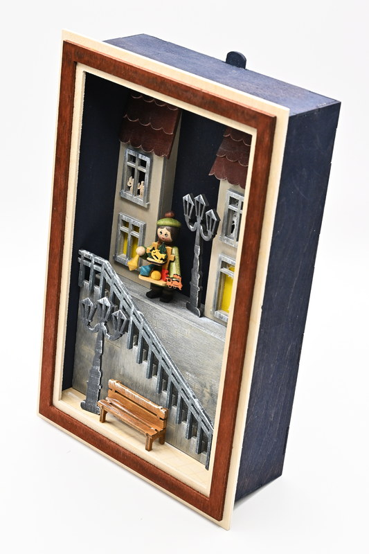 3D-Wandbild, Spielzeughändler