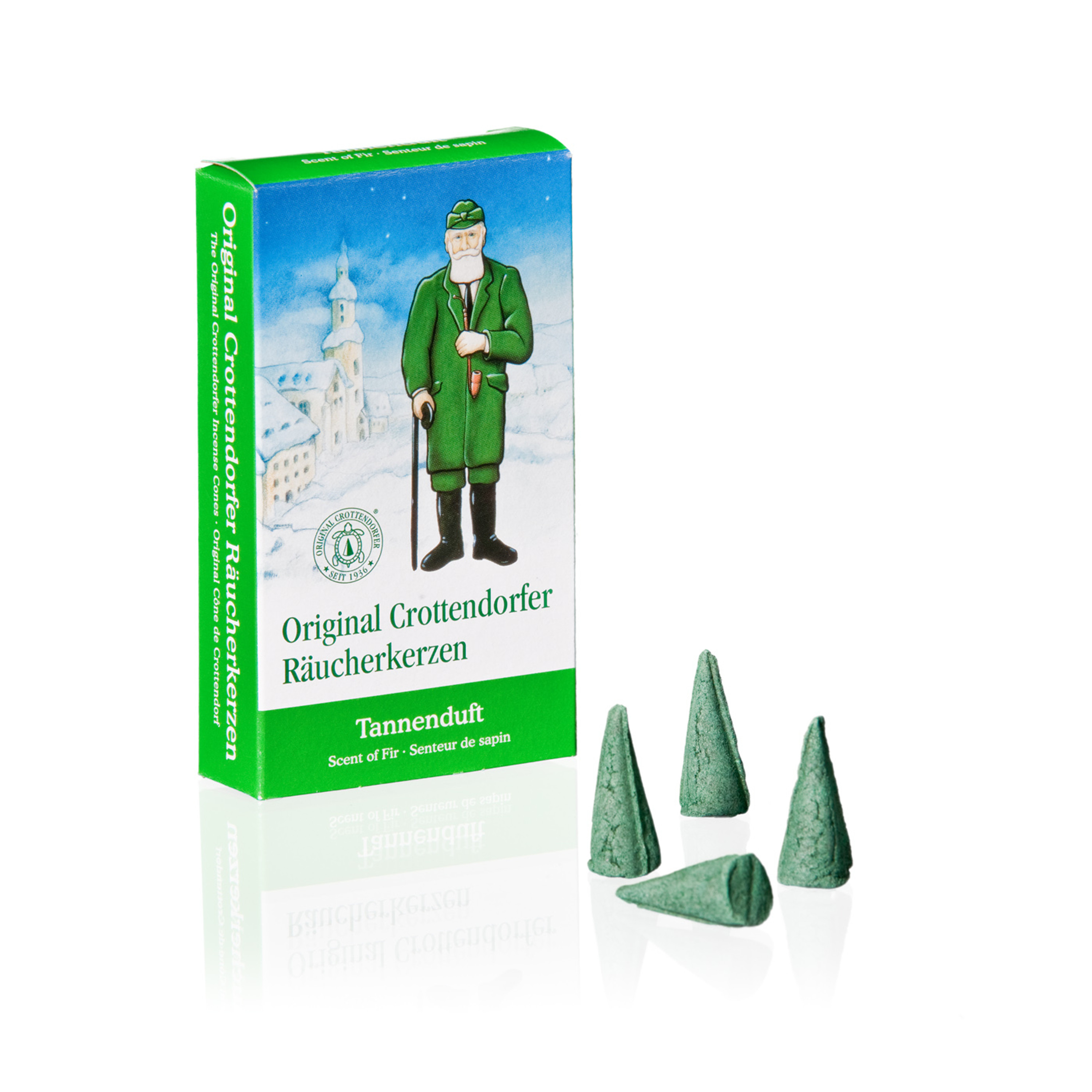 Incense cones, pine scent, Christmas scents, 24 pieces