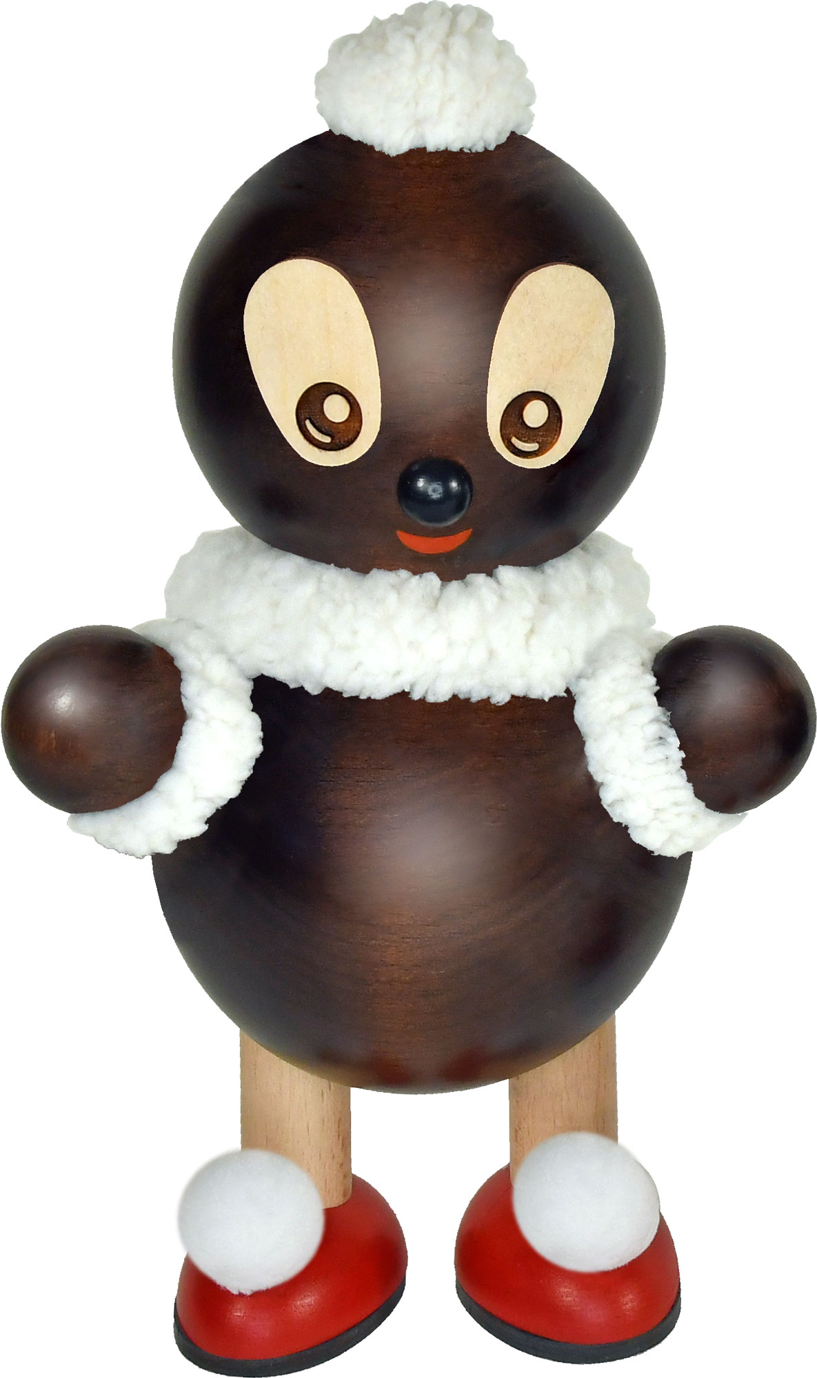 Pitti nutcracker, small, approx. 18.5 cm screw nutcracker