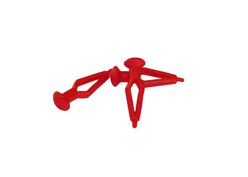 Assembly bag clips, red A4-A7 assembly aid/assembly bag