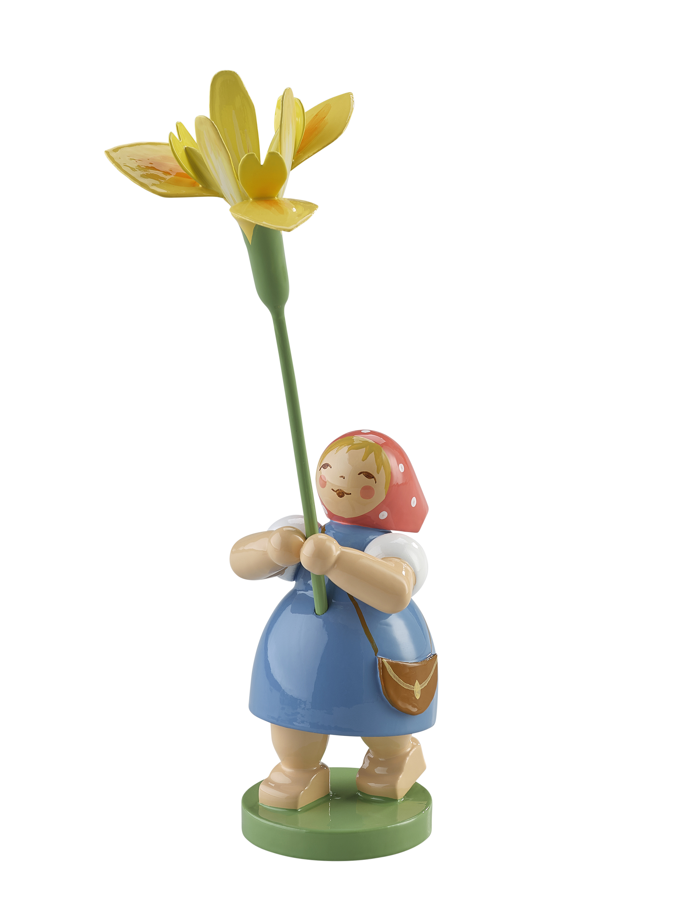 Blumenmädchen mit Iris